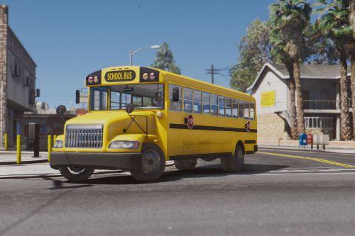 Caisson Elementary C School Bus [Add-On / Replace | Wipers]
